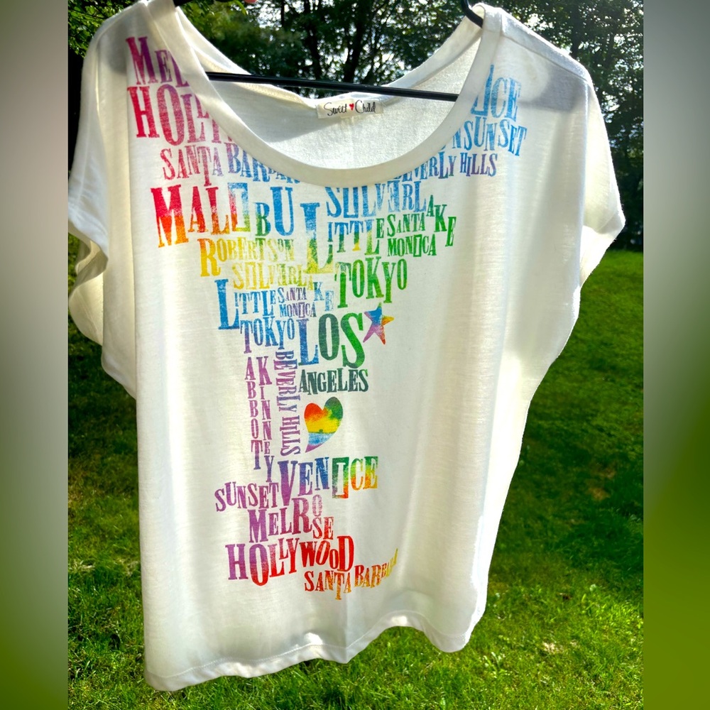 Rainbow California Love Shirt